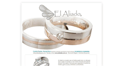 Desktop Screenshot of elaliadojoyas.com